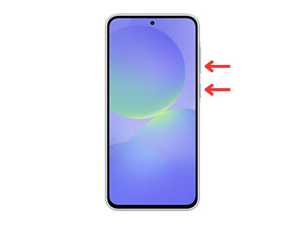 Power Button Volume Down