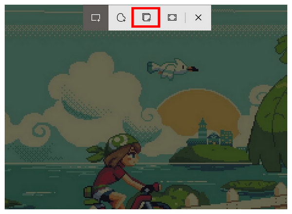 Active Window Snip Mode