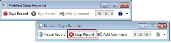 Problem Step Record