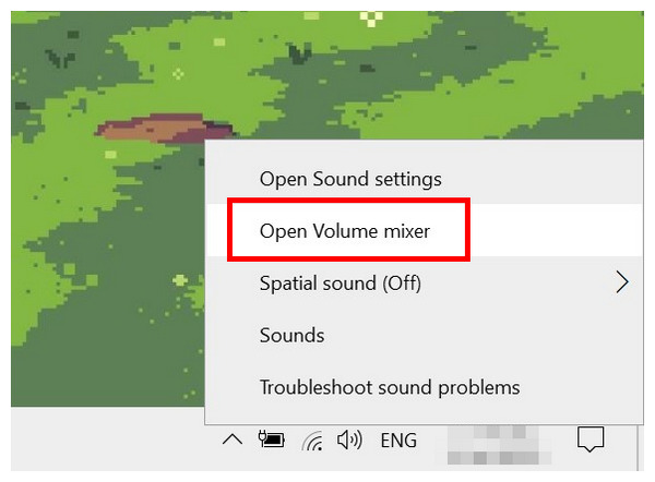 Audio Settings Volume Mixer