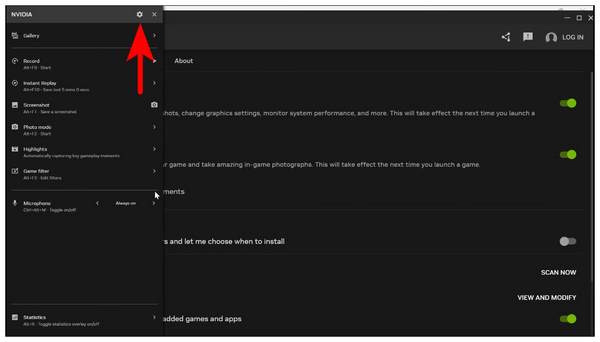 Audio Source Settings