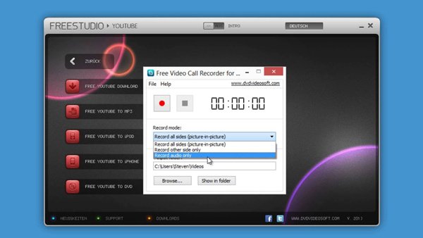 Dvdvideosoft Skype Kaydedici