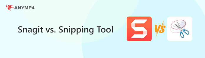 Snagit против Snipping Tool