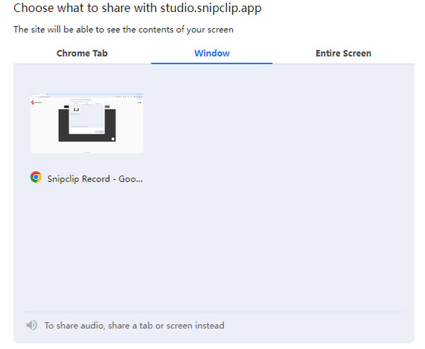 Snipclip Interface