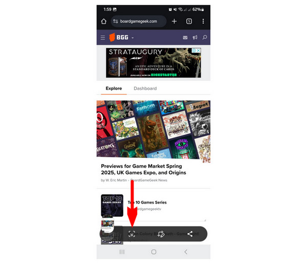 Scrolling Screenshot Button on Preview