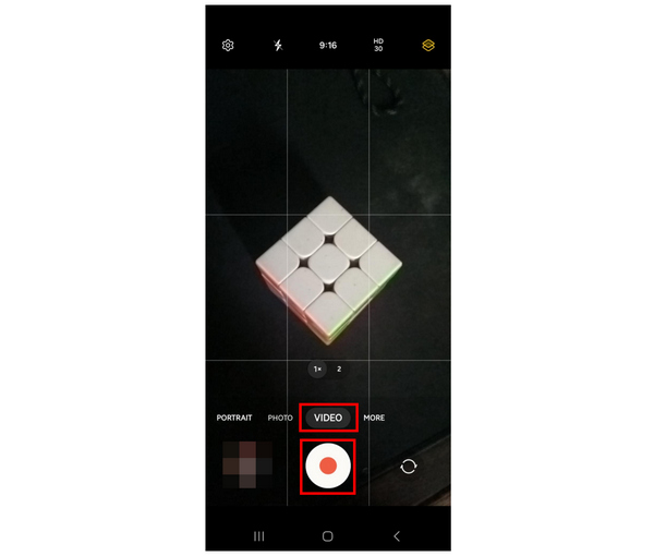 Camera App Video