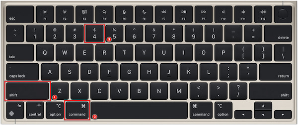 Paina Command Shift 4