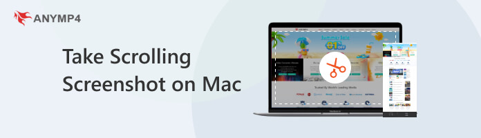 Сделайте снимок экрана с прокруткой на Mac