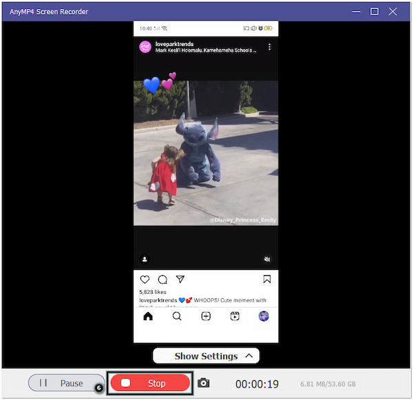 Stop Recording and Disconnect