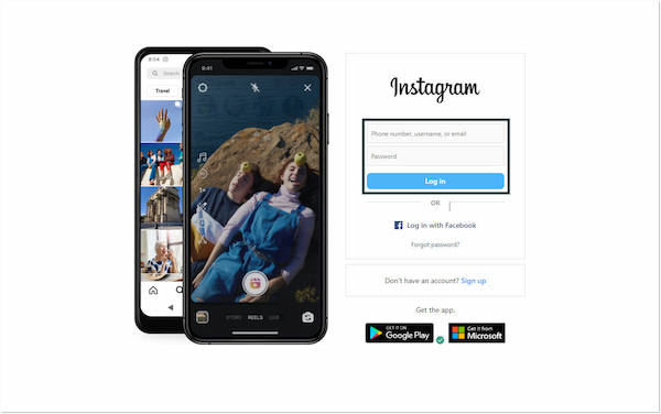 Visita el sitio web de Instagram