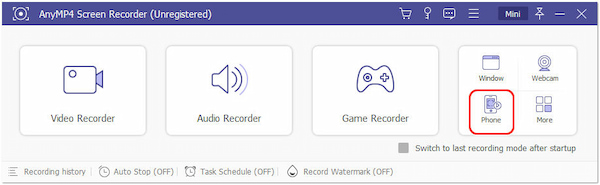 Selecteer Telefoonpictogram