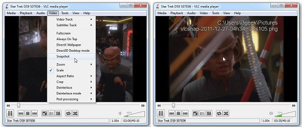 VLC snapshot