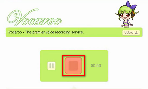 Vocarro End Recording