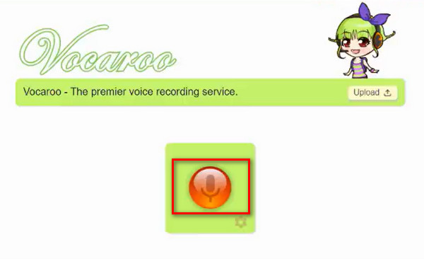Vocarro Start Recording