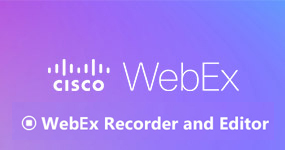 Registratori ed editor WebEx