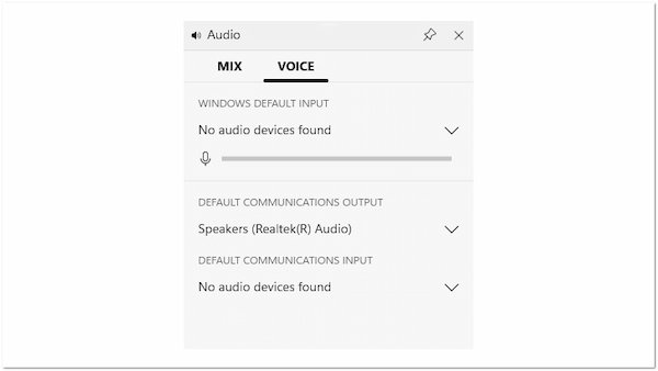 Configure Voice Settings