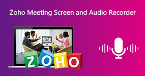 Zoho Meeting Screen og lydopptaker