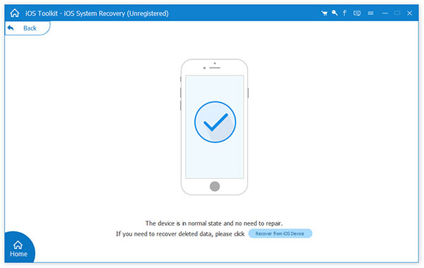 iPhone preso no modo de recuperação / conectar dispositivo