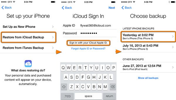 ICloud Резервное копирование