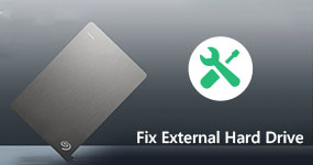 Fix external hard drive