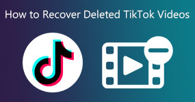 A törölt TikTok videók helyreállítása