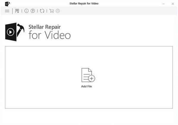 Stellar Video Repair Interface
