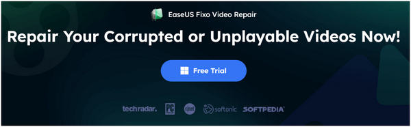 Бесплатная пробная версия Easeus Video Repair