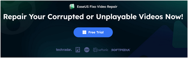 Bezplatná zkušební verze Easeus Video Repair