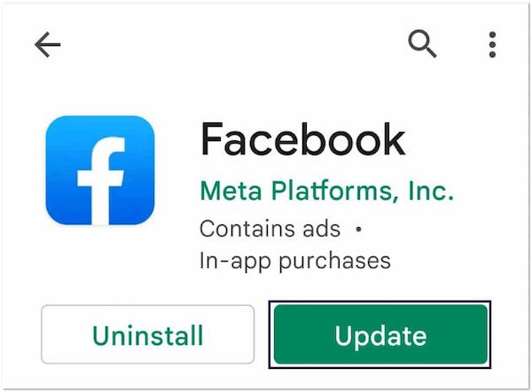 Update Facebook App