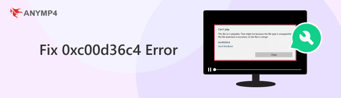 Fix 0xc00D36C4 Error