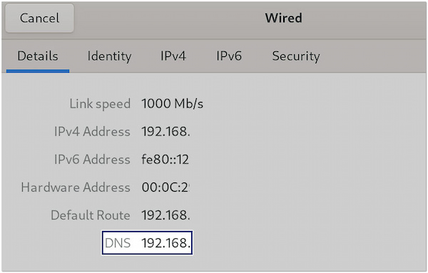 Verifique la configuración de DNS