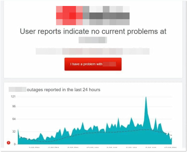 Controleer server-downtime