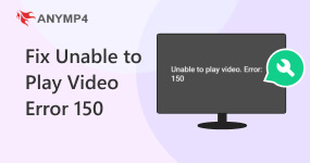 Solucionar el error 150 de No se puede reproducir el video