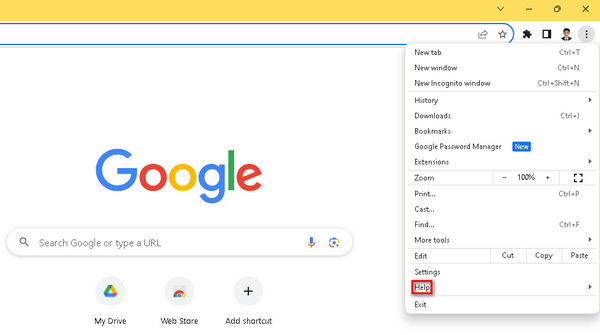 Справка по обновлению Google Chrome