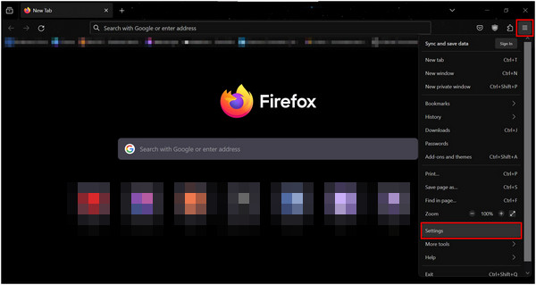 Firefox Settings