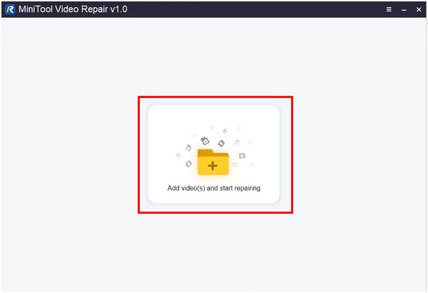 Minitool Video Repair Legg til video