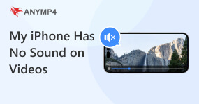 Můj iPhone nemá na videích žádný zvuk