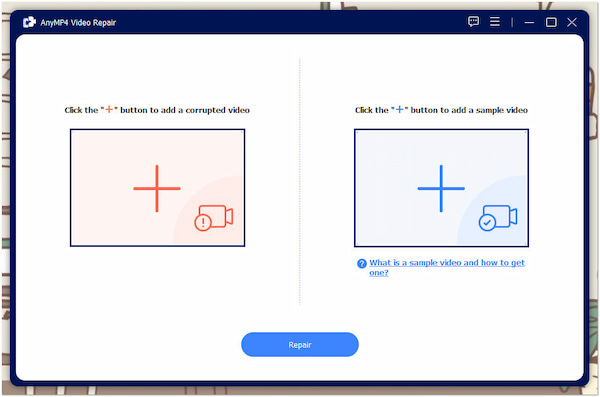 Adicionar vídeo corrompido do Facebook