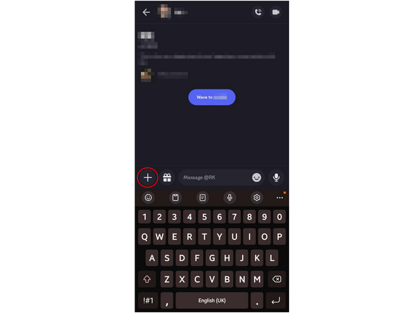 Discord Mobile Plus Icon