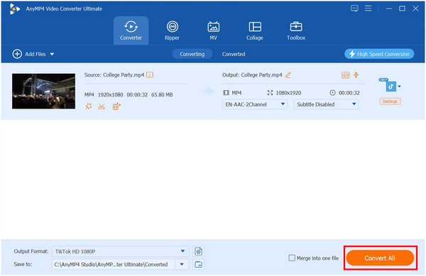 Anymp4 Video Converter Ultimate Convert-all
