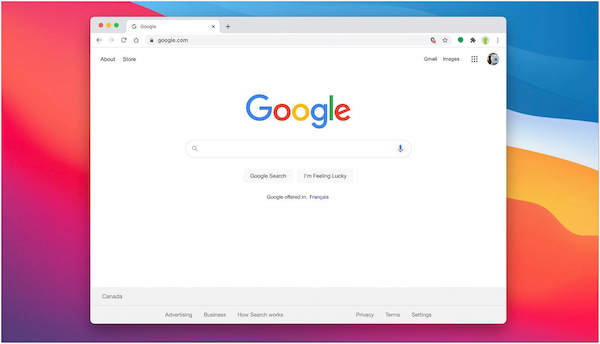 Passa ad un altro browser