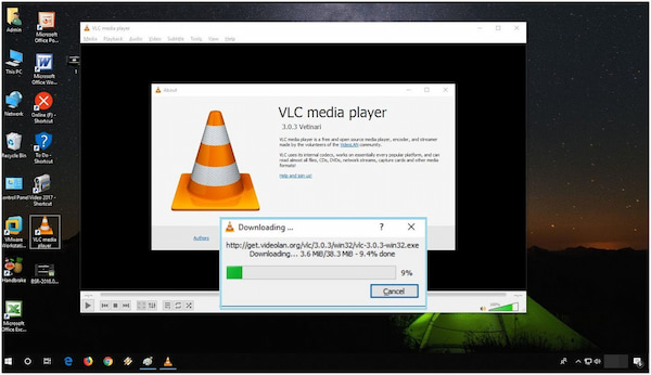 Update de VLC-app