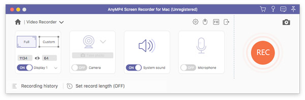 Abilita audio di sistema