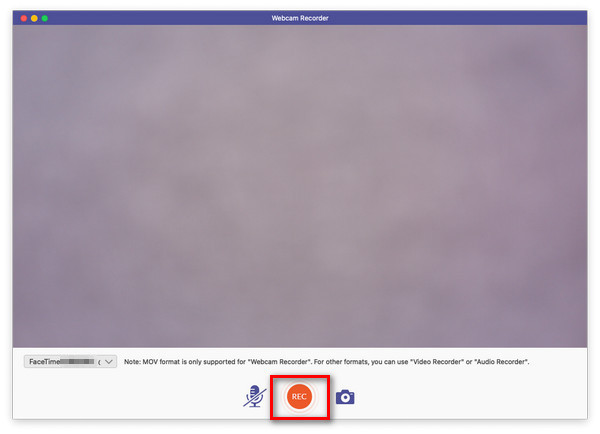 Start Webcam Recording