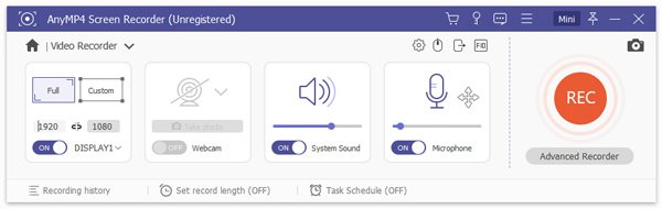 Registrazione audio