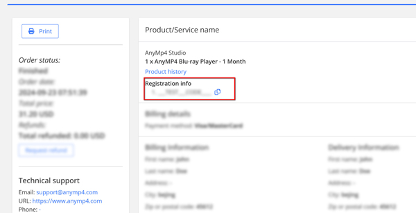Vind registratiecode 2checkout