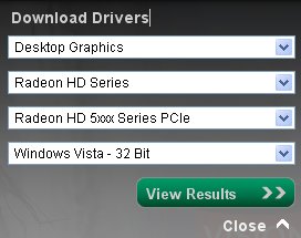 Select your graphics card