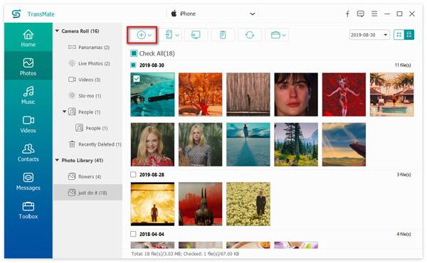Add photos