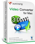 AnyMP4 Video Converter for Mac boxshot