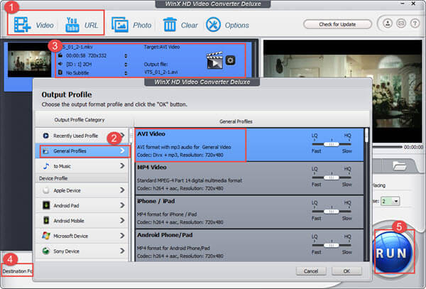 WinX HD Video Converter Делюкс